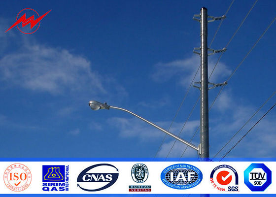 Cáp thép mạ kẽm NGCP 65FT với dải 450Mpa cho đường truyền 69kv dày 10mm