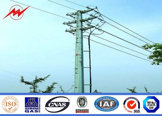 33kv 10m Cáp điện Năng lượng Cột Cáp cho Đường dây truyền tải