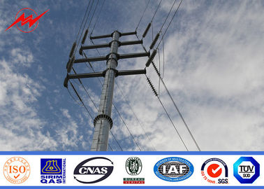 Ống mạ kẽm Astm A123 Cực điện hình ống thép 8-20m