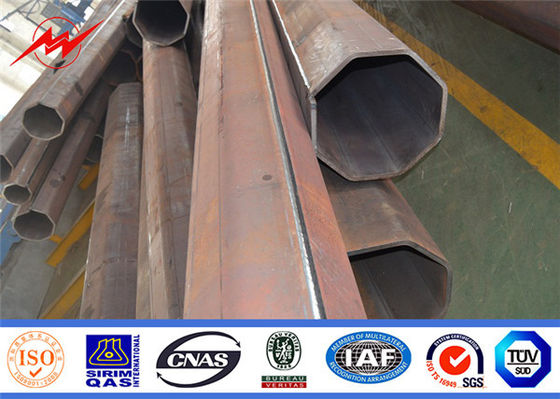 Mạ kẽm HDG 132KV Vật liệu điện hình bát giác thép cực