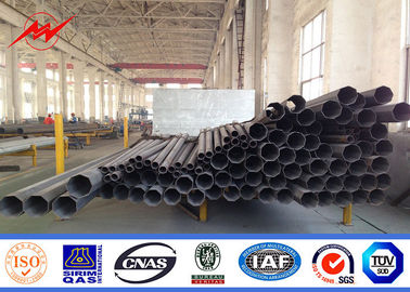Thép mạ kẽm nhúng nóng cực, 35ft Q345 Điện cực cực 2.75mm dày