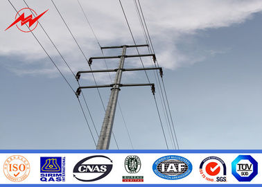 Đường dây truyền 10m 12m Cực điện 133kv cho tháp cực thép