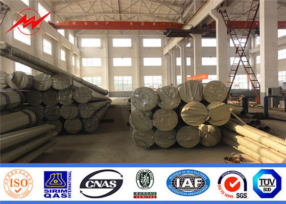 8Ft trượt phần Q235 thép mạ kẽm cực, điện tiện ích cực