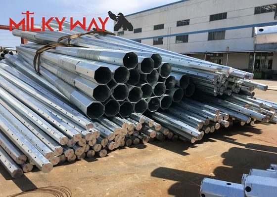 11.9m 940dan Galvanized Steel Utility Power Poles with 2.5mm-16mm Thickness for Long-Lasting Electrical Transmission
