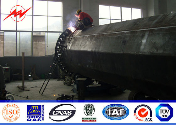 Phân phối điện cực 70ft mạ kẽm cho dự án 132kv 69kv Philippines