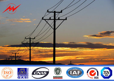 10m Gr 65 cột dây truyền 33kv cho đường phố
