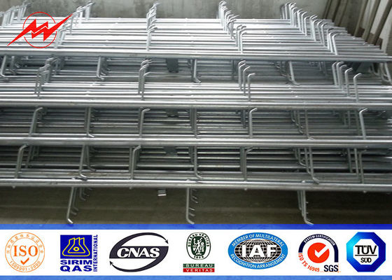 132kv 27Meter 1500kg Tải Mono Pole Tower cho truyền thông di động