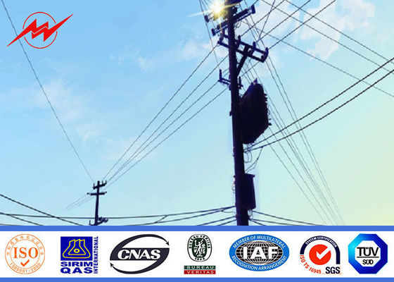 Wind thép hình nón xoắn thép mạ kẽm cực cho dự án dây chuyền phân phối