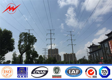 Q235 3m-30m Thép kẽm Đèn đường Cột Đèn đường Cột trang trí
