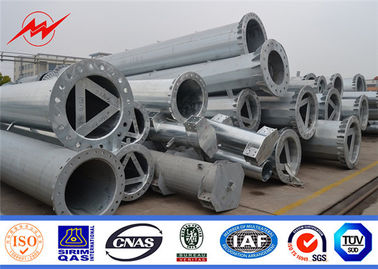 25-40m Galvanized High Mast Pole GR65 cho vườn / quảng trường / đường phố / sân vận động