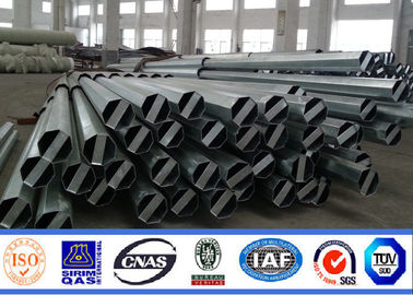 Các cực truyền tải hình bát giác 15M 50KN bền cho dây chuyền phân phối