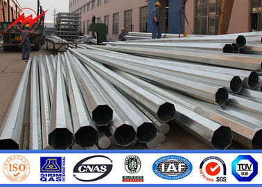 Thiết kế một phần 35FT Thép mạ kẽm Cực 500kg Tải trọng thiết kế