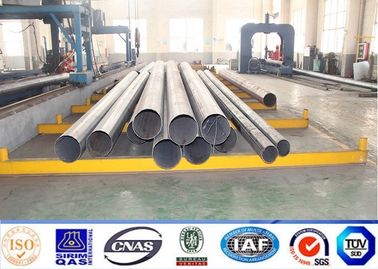 86KV Mạ kẽm 11m Thép cực, Cực truyền thép dày 3 mm