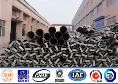 Cột điện kéo cao 12,2m mạ kẽm cho dự án đường dây phân phối điện