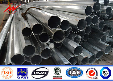 30ft 35ft 40ft Điện cực Thép mạ kẽm nhúng nóng để phân phối