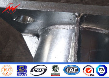 9m 12m Q235 Bitum cực đa giác cho đường truyền điện