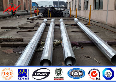 Cột thép mạ kẽm tiêu chuẩn 75FT Philippines NGCP với độ dày 4-5mm