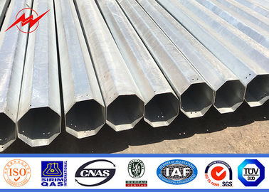 30ft 35ft 40ft Điện cực Thép mạ kẽm nhúng nóng để phân phối
