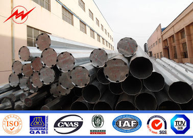 14m 2500 Dan 2 Đoạn chôn điện trực tiếp Cực thép mạ kẽm Cực đơn cực
