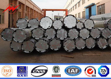 14m 2500 Dan 2 Đoạn chôn điện trực tiếp Cực thép mạ kẽm Cực đơn cực
