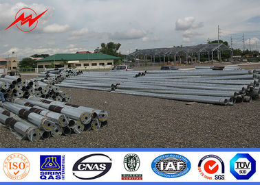 30ft 35ft Thép mạ kẽm nhúng nóng Điện cực cho đường dây truyền tải