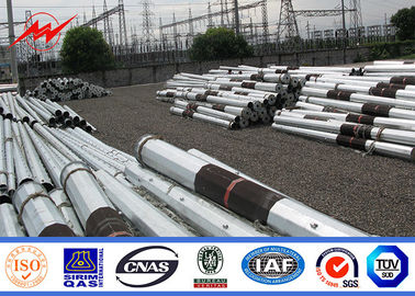 30ft 35ft Thép mạ kẽm nhúng nóng Điện cực cho đường dây truyền tải