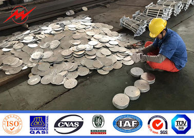 Cột thép mạ kẽm ISO 9m 10m với hiệu suất cao 2,75mm - 3 mm