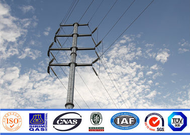 18m 240kv Dây truyền kim loại Cực điện cho tháp thép cực