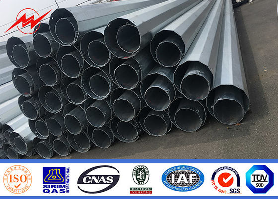 Vòng 10kv ~ 550kv Cực thép hình ống cho dự án đường dây truyền tải