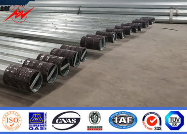 75FT 80FT NGCP Loại E Cực kim loại mạ kẽm, Đường dây truyền Ba Lan Tuổi thọ cao