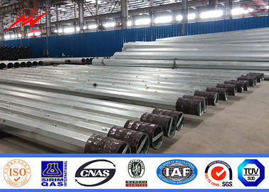 75FT 80FT NGCP Loại E Cực kim loại mạ kẽm, Đường dây truyền Ba Lan Tuổi thọ cao