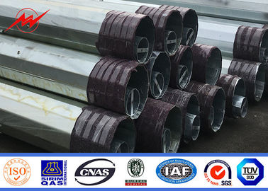 Cực nóng mạ kẽm cực cực hữu ích Điện truyền tải cực với phụ kiện