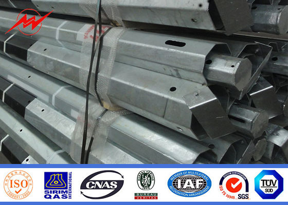 Cột thép 15 M cực hữu ích với FRP và nhãn hiệu, tiêu chuẩn Malaysia