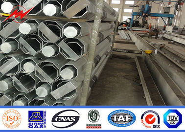 11m 3,8mm 2 Phần Cột thép mạ kẽm FRP Cột truyền tải điện