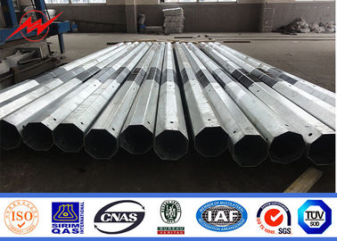 Cực điện bằng thép 11m 15m 8 Yếu tố an toàn bên 2 Chống ăn mòn