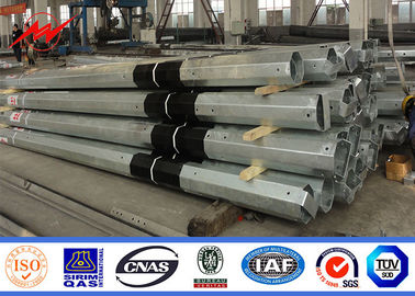 Cực điện bằng thép 11m 15m 8 Yếu tố an toàn bên 2 Chống ăn mòn