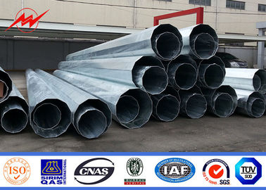Cực điện bằng thép 11m 15m 8 Yếu tố an toàn bên 2 Chống ăn mòn