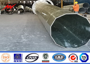 Cực điện bằng thép 11m 15m 8 Yếu tố an toàn bên 2 Chống ăn mòn