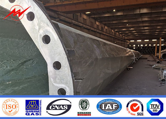 Tháp truyền tải đơn cực 30,5 M Philippines NGCP Điện truyền thống