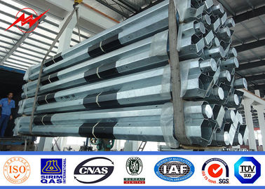 9m 650 Dan thép hình ống mạ kẽm mạ kẽm cho đường dây điện