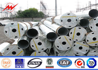 Hình bát giác 20ft - 90ft thép hình ống cho đường dây phân phối điện 69kv