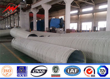 Dây chuyền xuyên thép 35FT 70FT 90FT Cực thép mạ kẽm hình bát giác bằng bitum