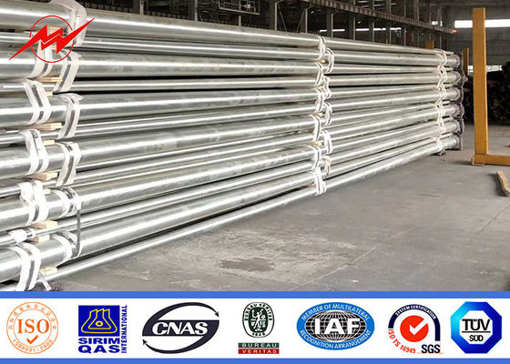 6m 8m 9m 12m Đèn đường điện cực với một cánh tay / Cánh tay đôi