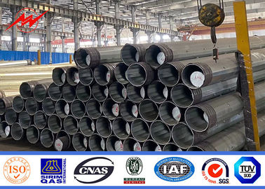 60FT 65FT 70FT 75FT Q345B/A572 Thép cột điện với độ an toàn động đất 8
