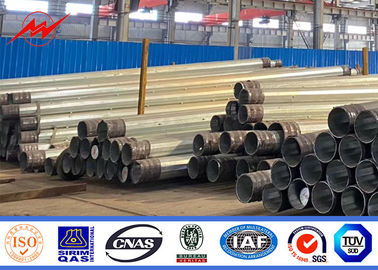 Cột thép mạ kẽm 20-120ft để phân phối và truyền tải
