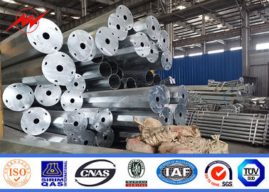 Tháp đơn cực vi sóng bằng thép 12 mặt cho đường truyền di động
