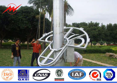 Đỗ xe Ánh sáng cột đa giác cực cao với hệ thống nâng và nâng hệ thống