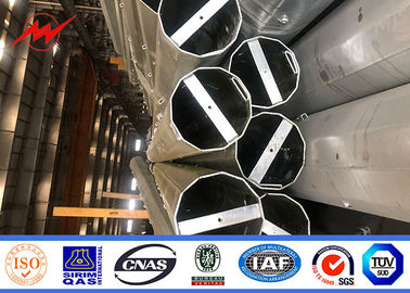 10kv - Cực mạ kẽm nhúng nóng 550kv, Cực điện cho dây chuyền phân phối