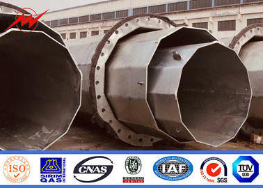 Tháp điện thoại di động đơn cực 60FT 65FT 75FT hình bát giác