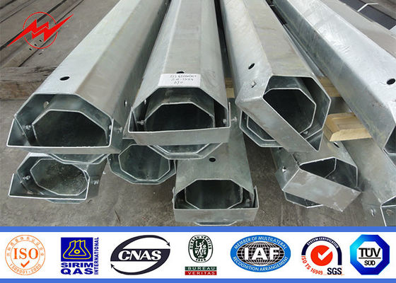 Cột truyền tải điện 25ft 100ft mạ kẽm nhúng nóng